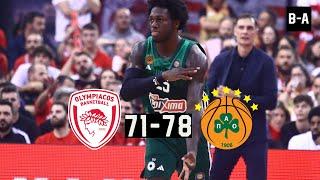 Olympiacos - Panathinaikos 71-78 | Full Highlights | GBL Round 4 | 27.10.2024