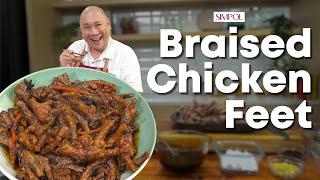 How to Make Braised Chicken Feet | Chef Tatung