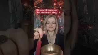 Reiki sound healing tibetan singing bowl aura cleanse
