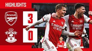 HIGHLIGHTS | Arsenal vs Southampton (3-0) | Premier League | Lacazette, Odegaard, Gabriel