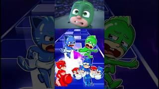 PJ Masks XOwlette Vs Gekko vs Catboy Coffin Dance #tileshop #pjmasks #gekko#owlette#catboy#shorts
