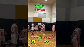 Miracle shoot in 3 seconds 3points