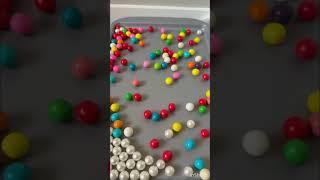 ASMR pearl beads #satisfying #pearlhunter #pearlaccessories #beads #stonebeads #pearlbeads