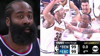 INSANE GAME 4 ENDING #4 Nuggets at #5 Clippers | April 26, 2025