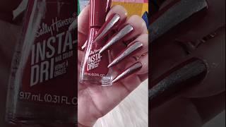 #SHORTS / SALLY HANSEN / INSTA-DRI / ART DECO