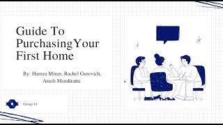 Guide To Purchasing Your First Home