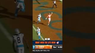 Bo Nix to Adam Trautman  One Handed TD Catch vs Panthers