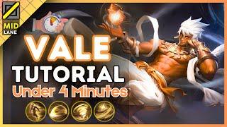 4-Minute Vale Tutorial in Mid Lane || (MLBB S35) 2024