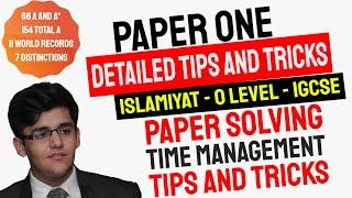 How To Attempt Islamiyat Paper 1 | O Level (2058) and (0493) | Best Tips By Sir Hunain Zia