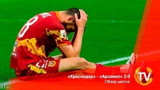 «Краснодар» - «Арсенал» 2:0. Обзор матча