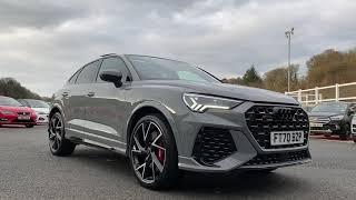 2021 AUDI RSQ3 VORSPRUNG Nardo Grey Delivery Miles for sale Castle Motors