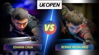 JOHANN CHUA VS BERNIE REGALARIO | 2024 UK OPEN #billiards #9ballpool #highlights #ukopen #nineball