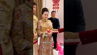 China Marriage Tradition #shortsvideo
