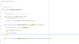 How to Validate the Size/Length Of a File Using Java