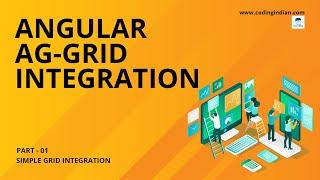 Angular 13 | Ag-Grid Integration | 01 | codingindian.com