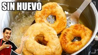 Las ROSQUILLAS más FÁCILES y RICAS, SIN HUEVO rápidas y SIN HORNO