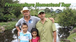 Costa Rican Permaculture Homestead Tour Part 1