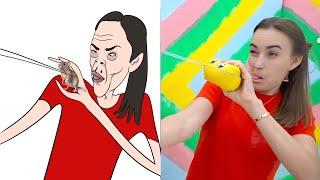 Chris and Niki explore Mom's ice cream truck drawing meme part 6|Vlad and niki|Editz Of Moviez