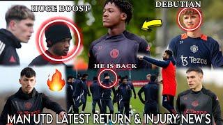 BREAKINGUGARTE, MARTINEZ, AMAD, MAINOO,MAN UTD INJURY NEW'S & RETURN DATES AGAINST REAL SOCIEDED 