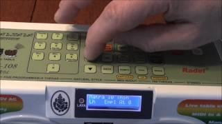 How to program or Edit the Radel Digi -108 Digital Tabla