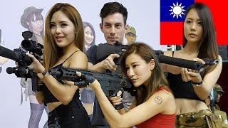 Chicks with Guns - Airsoft in Taiwan