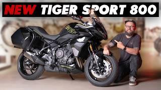 New 2025 Triumph Tiger Sport 800 Announced: Full Specs & Price!