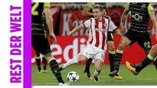 Marko Marin mit frechem Lupfer bei Olympiakos Piräus vs Athen