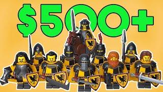 I Built an Army out of the most EXPENSIVE LEGO Knights!