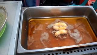 Indonesian Street Food - Salsa Rainbow Banana - Magelang, Indonesia