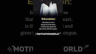 EDUCATION #MOTIVATIONWORLD #yutubeshorts #instagram #MOTIVATIONWORLD