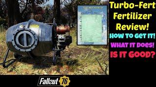 Fallout 76: Turbo-Fert Fertilizer Review!