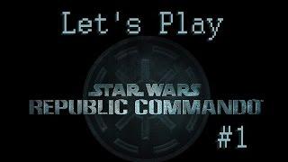 Let's Play Star Wars: Republic Commando Part 1 - Confederate Robots