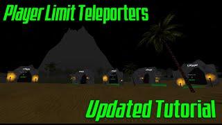 Roblox Scripting | Player Limit Teleporters | Updated Tutorial + Model