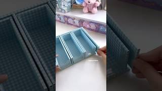 DIY 3 drawer transparent cabinet #diy #craft #shorts #shortvideo