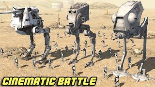 GALACTIC EMPIRE vs GALACTIC REPUBLIC - Ultimate Star Wars Mod | Men of War: Assault Squad 2