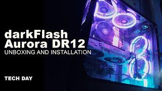 TECH DAY: darkFlash Aurora DR12 Pro 3-Pack Addressable 120mm RGB LED Case Fan Kit EASYPC - SHOPEE