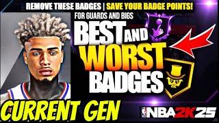 RANKING 2K25 CURRENT GEN BADGES