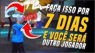 3 PASSOS  DO MELHOR TREINAMENTO DIÁRIO PARA EVOLUIR SUA JOGABILIDADE !! FREE FIRE