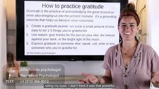 How to Practice Gratitude