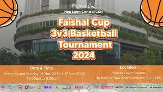 Faishal Cup [DAY 1 AFTERNOON] 3x3 Basketball Tournament 2024