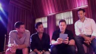 Il Divo - Interview Ustream 2013.06.07