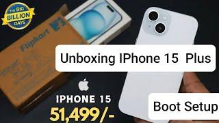 Iphone 15 Unboxing Setup | Iphone first Setup | iphone 15plus | How to setup Iphone