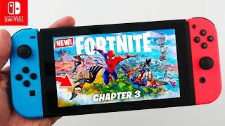 Fortnite Chapter 3 Solos Gameplay - Nintendo Switch