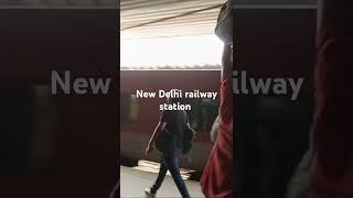 NEW DELHI RAILWAY STATION #shortsviral #travelvlog #shorts