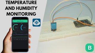 Blynk ESP8266 DHT11 Temperature Sensor