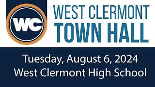 August 6, 2024 - West Clermont Town Hall at West Clermont High School