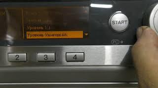 Miele PW 6065 Plus AV Обзор программ и Сервисное меню Miele