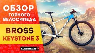 Карбоновый горный велосипед Bross Keystone 3 29'' | Cбалансированный хардтейл на трансмиссии SRAM SX