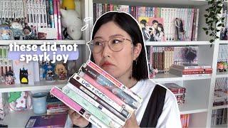 unhauling my manga ˖°. | lets do some summer cleaning 