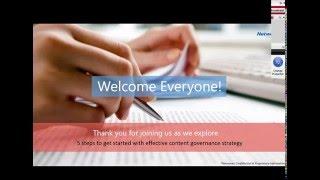 5 steps to get started with effective content governance strategy and how Office 365 can help?
